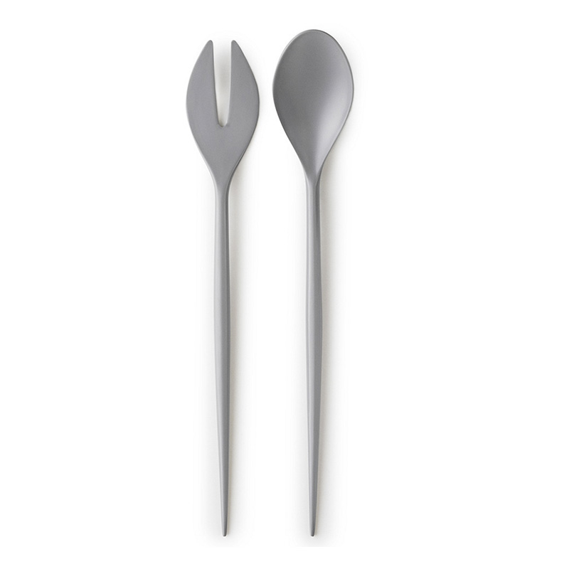 Couverts à salade, Normann Copenhagen — Gris Souris, Ponio