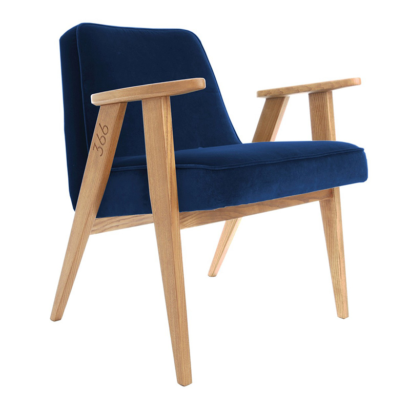 Fauteuil, 366 Concept — Bleu Nuit, Ponio