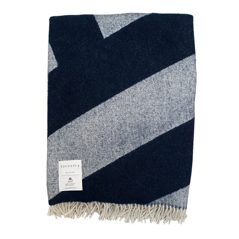 Plaid, Forestry — Bleu Nuit, Ponio