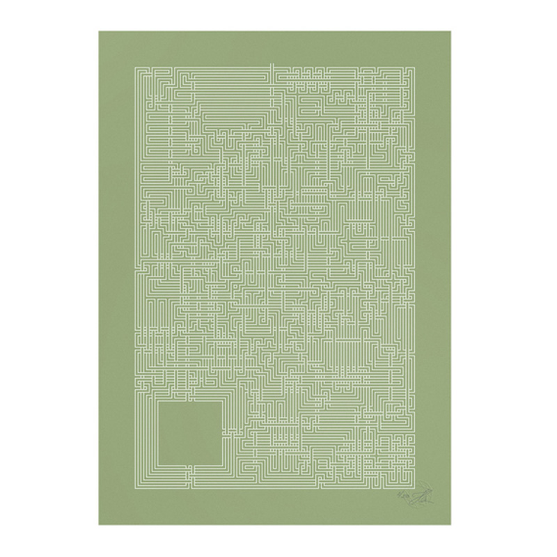 Affiche, Stellavie — Vert Amande, Ponio