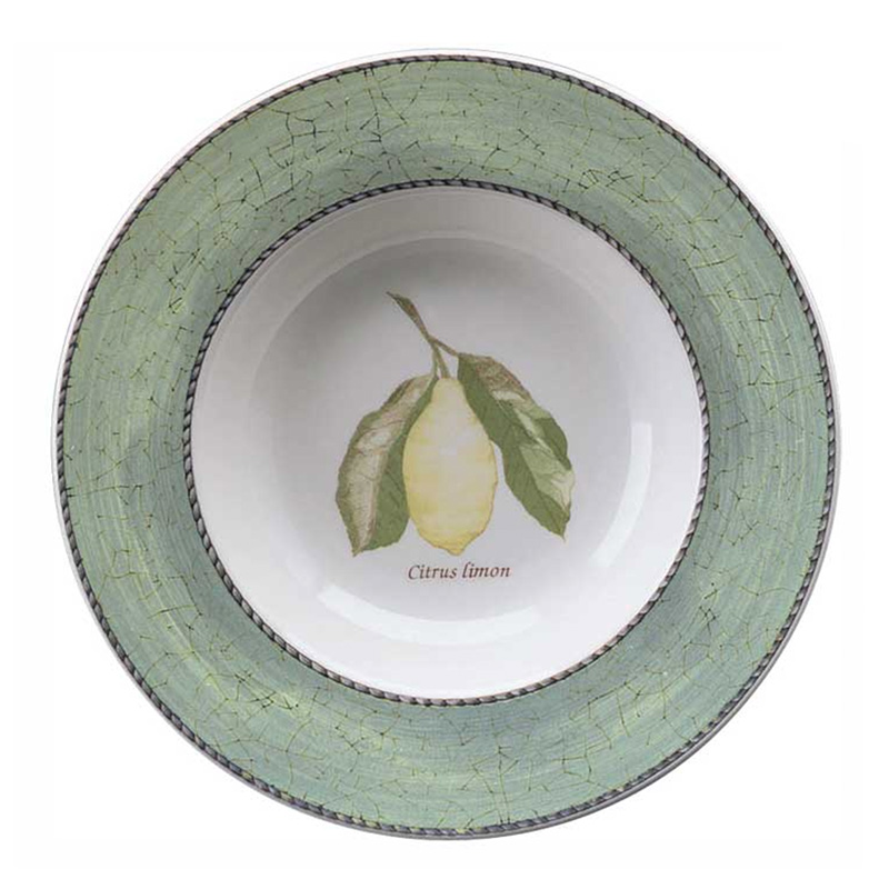 Assiette, Wedgwood — Vert Amande, Ponio