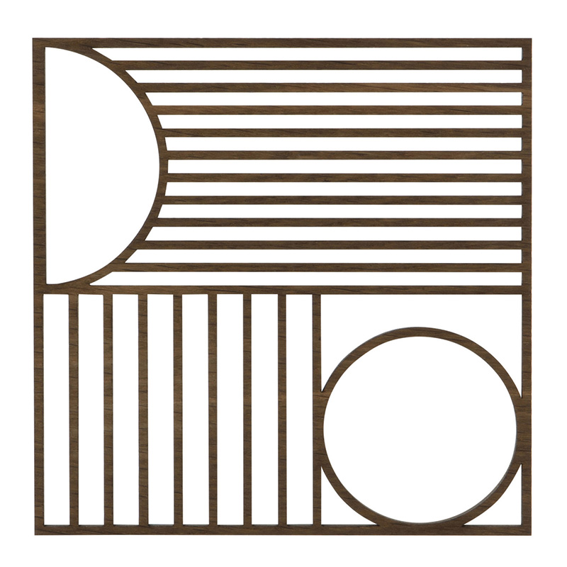 Dessous de Plat, Ferm Living — Bois Foncé, Ponio