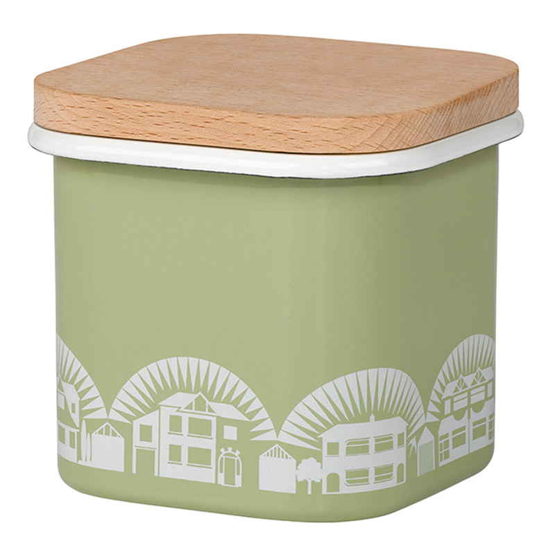Pot de rangement, Mini moderns — Vert Amande, Ponio