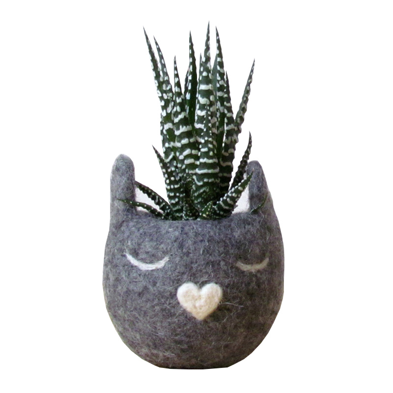 Cache-Pot, The Yarn Kitchen — Gris Ardoise, Ponio