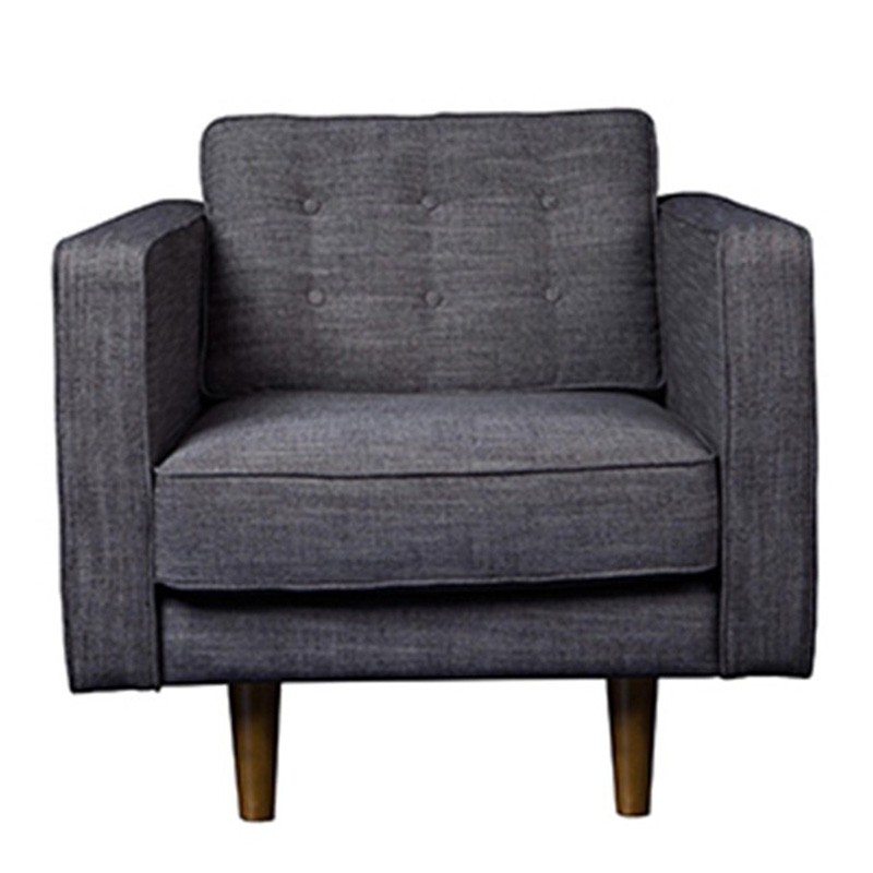 Fauteuil, Ethnicraft — Gris Ardoise, Ponio