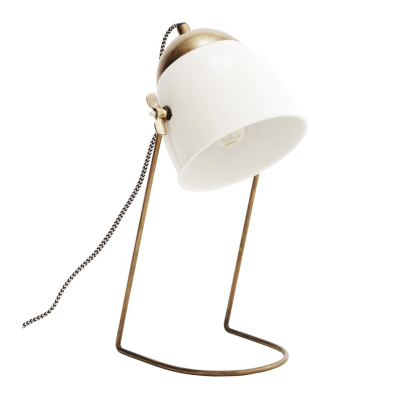 Lampe de Bureau, Madam Stoltz — Blanc Neige, Ponio