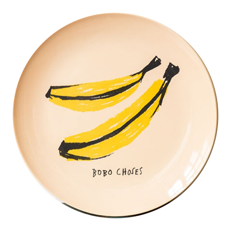 Assiette, Bobo Choses — Jaune Citron, Ponio
