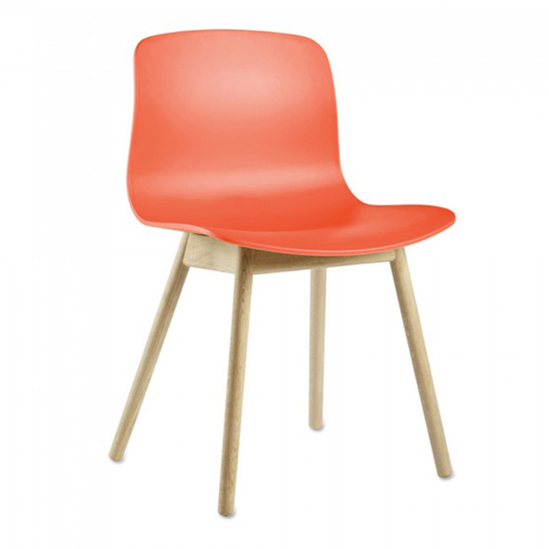 Chaise, Hay — Orange Corail, Ponio
