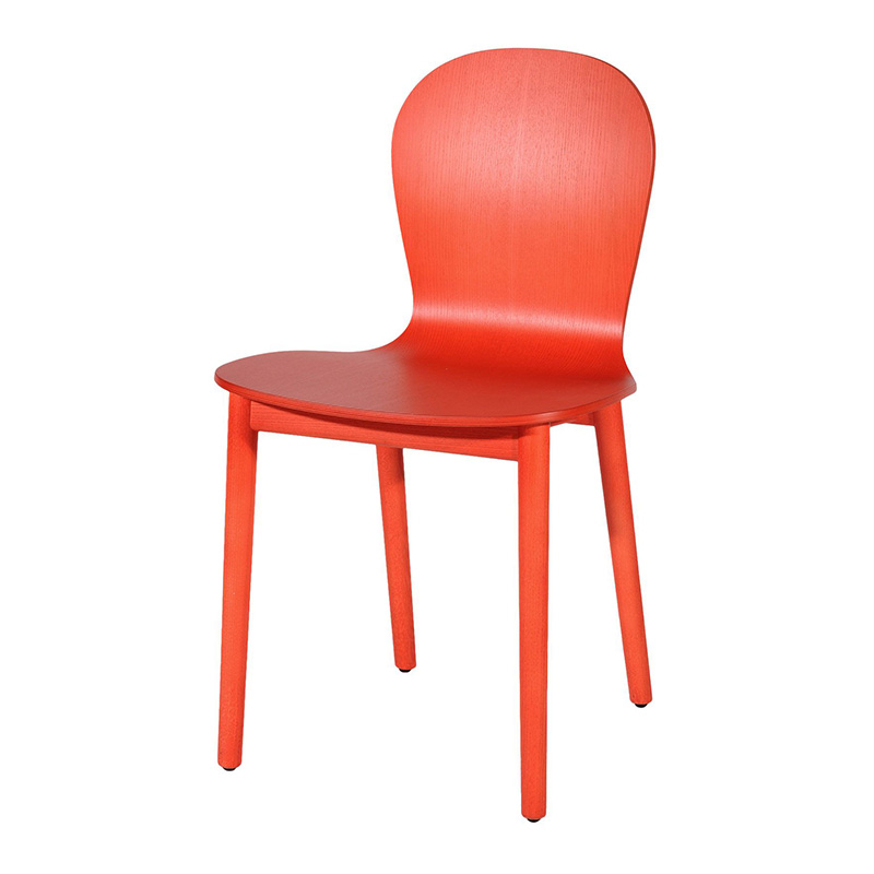 Chaise, Cappellini — Orange Corail, Ponio